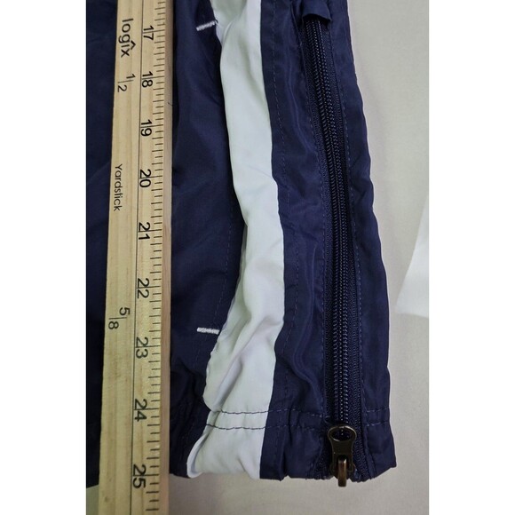Sport-Tek Jacket Men's Small Blue/Gray V-Neck Windbreaker Pullover - Picture 7 of 7
